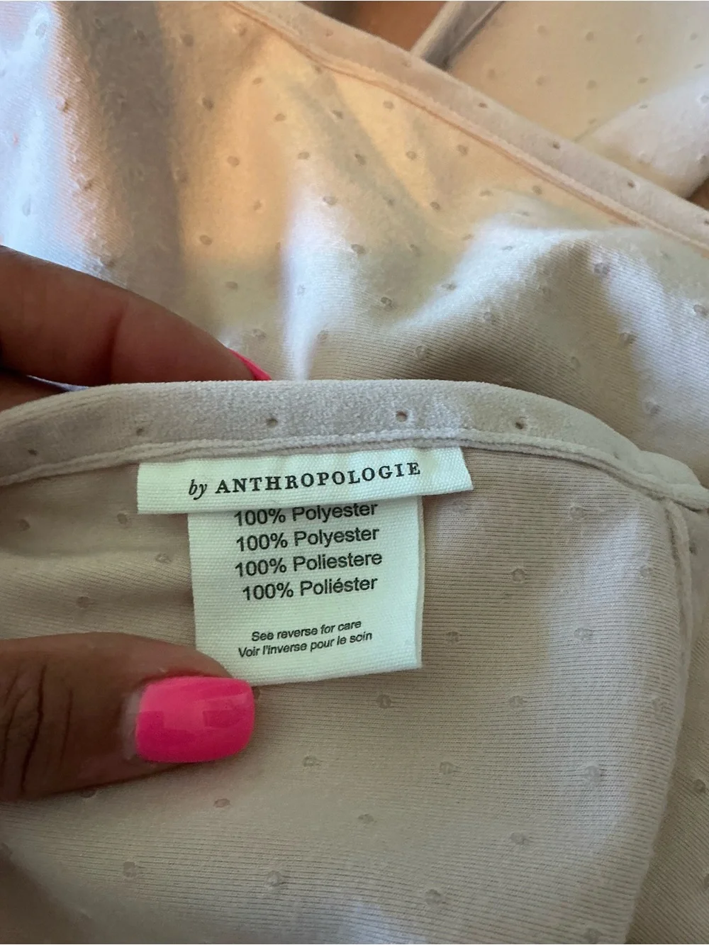 Anthropologie Blush Velvet Curtain Panel x’s 2